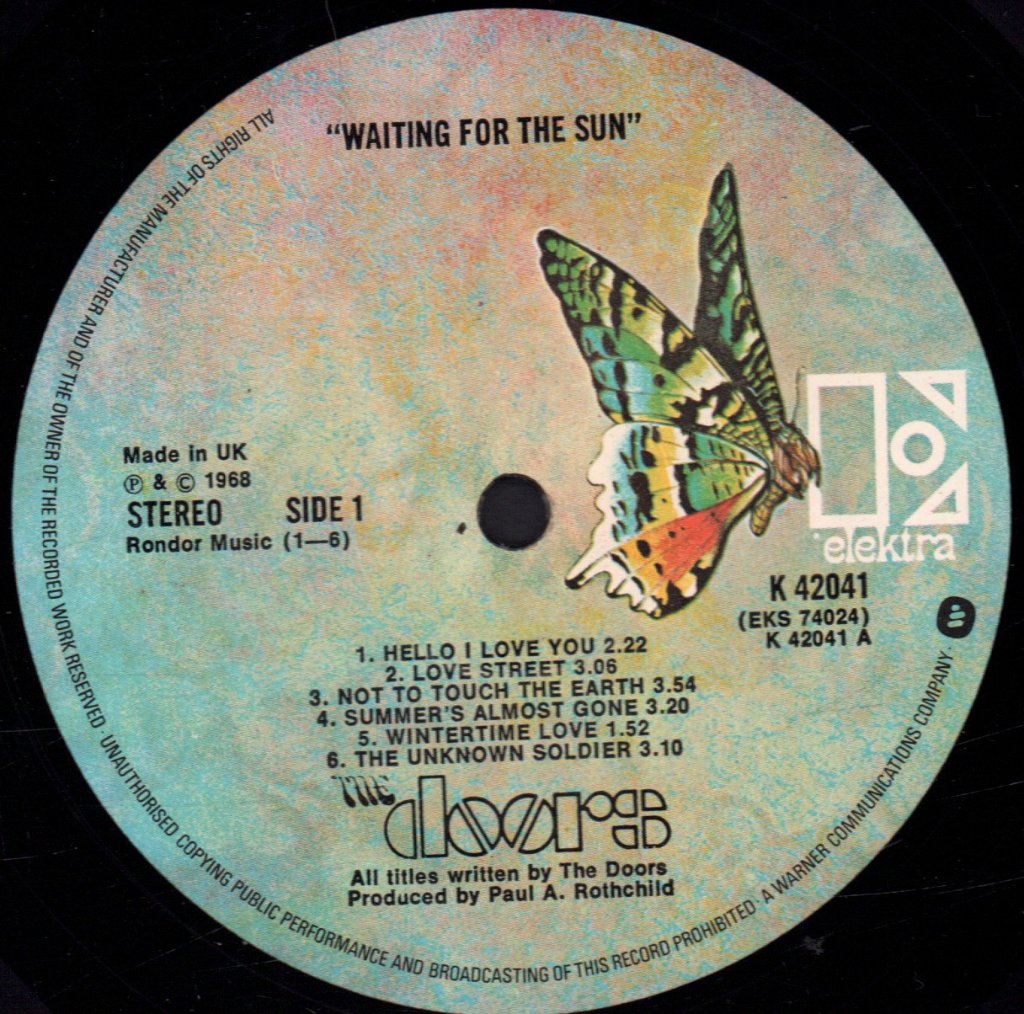 Doors - Waiting For The Sun - Lp