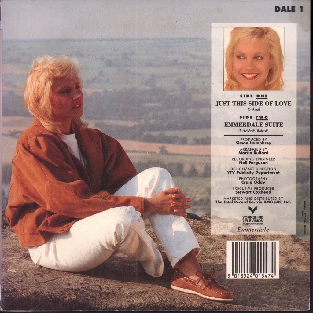 Malandra Burrows - Just This Side Of Love - 7 Inch