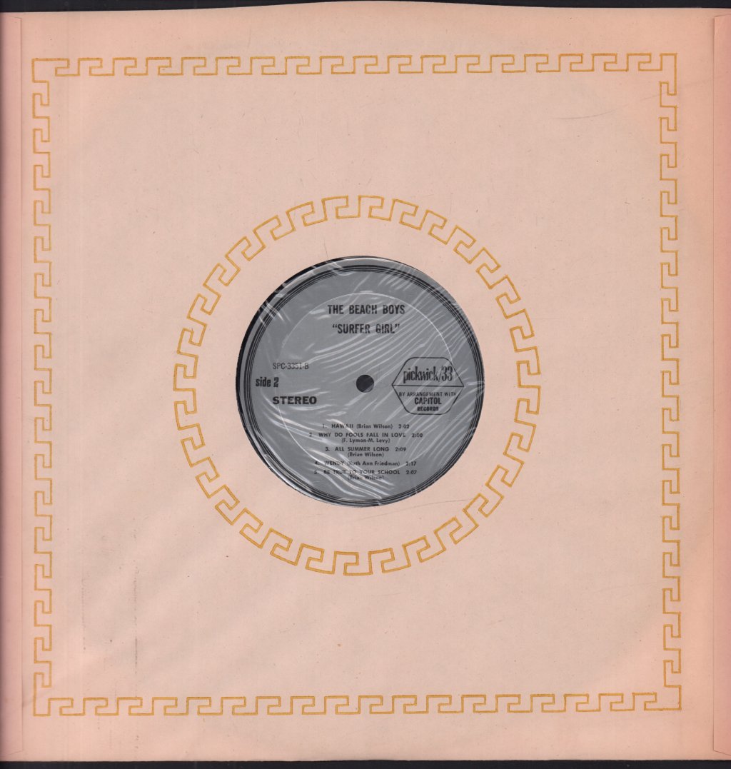 Beach Boys - Surfer Girl - Lp