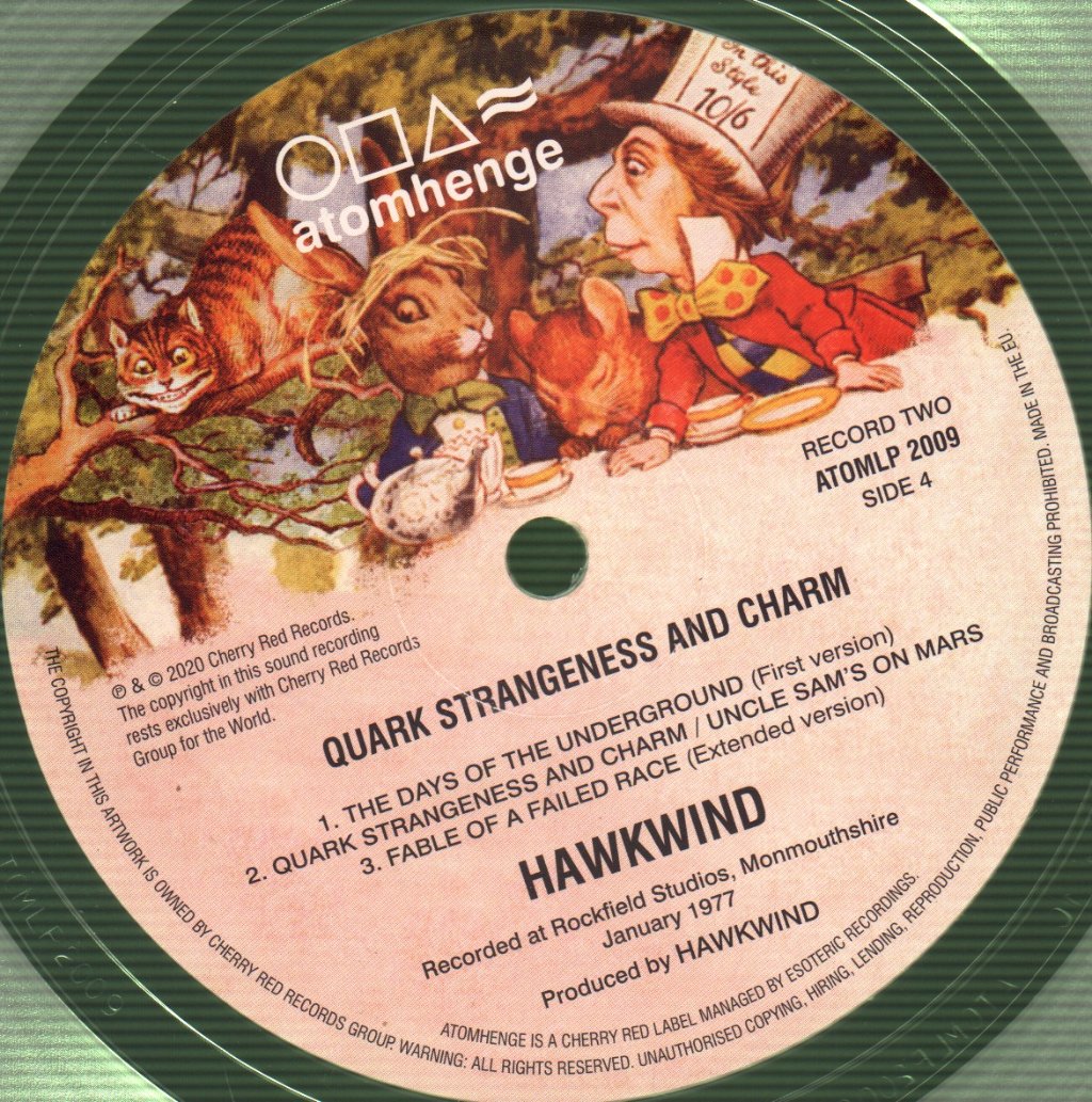 Hawkwind - Quark Strangeness And Charm - Double Lp
