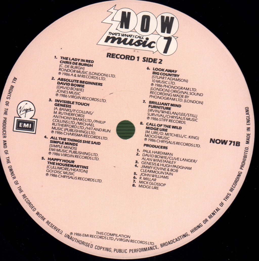 Various Artists - Now That's What I Call Music 7 - Double Lp