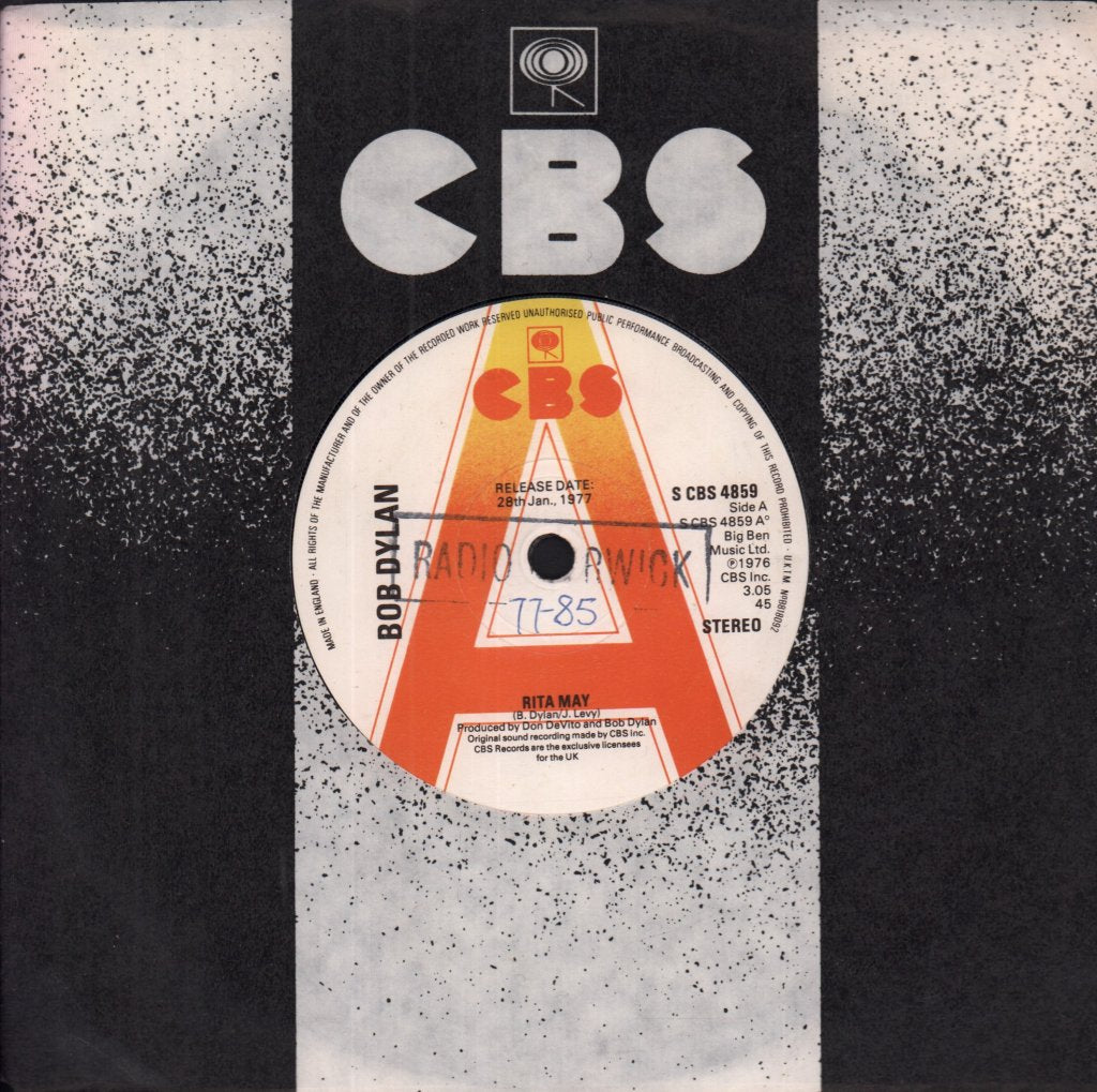 Bob Dylan - Rita May - 7 Inch