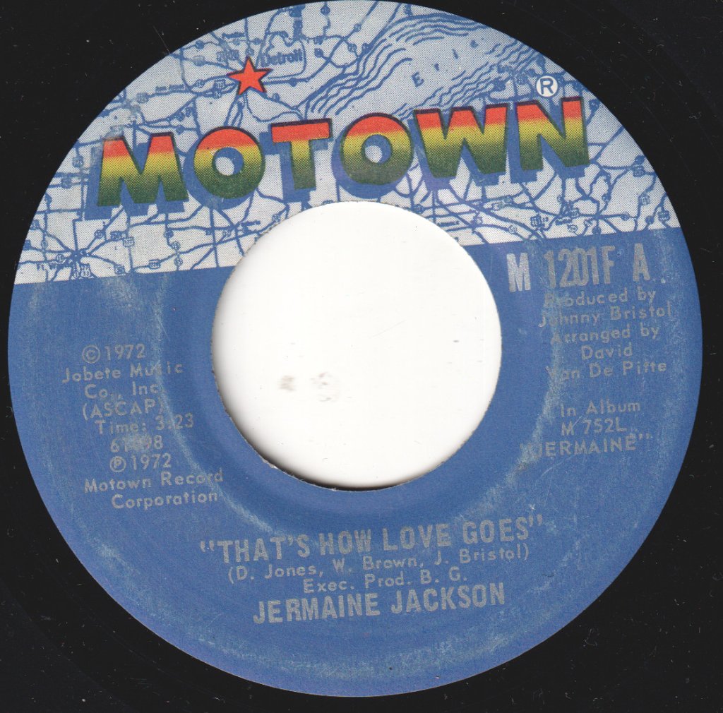 Jermaine Jackson - That's How Love Goes - 7 Inch