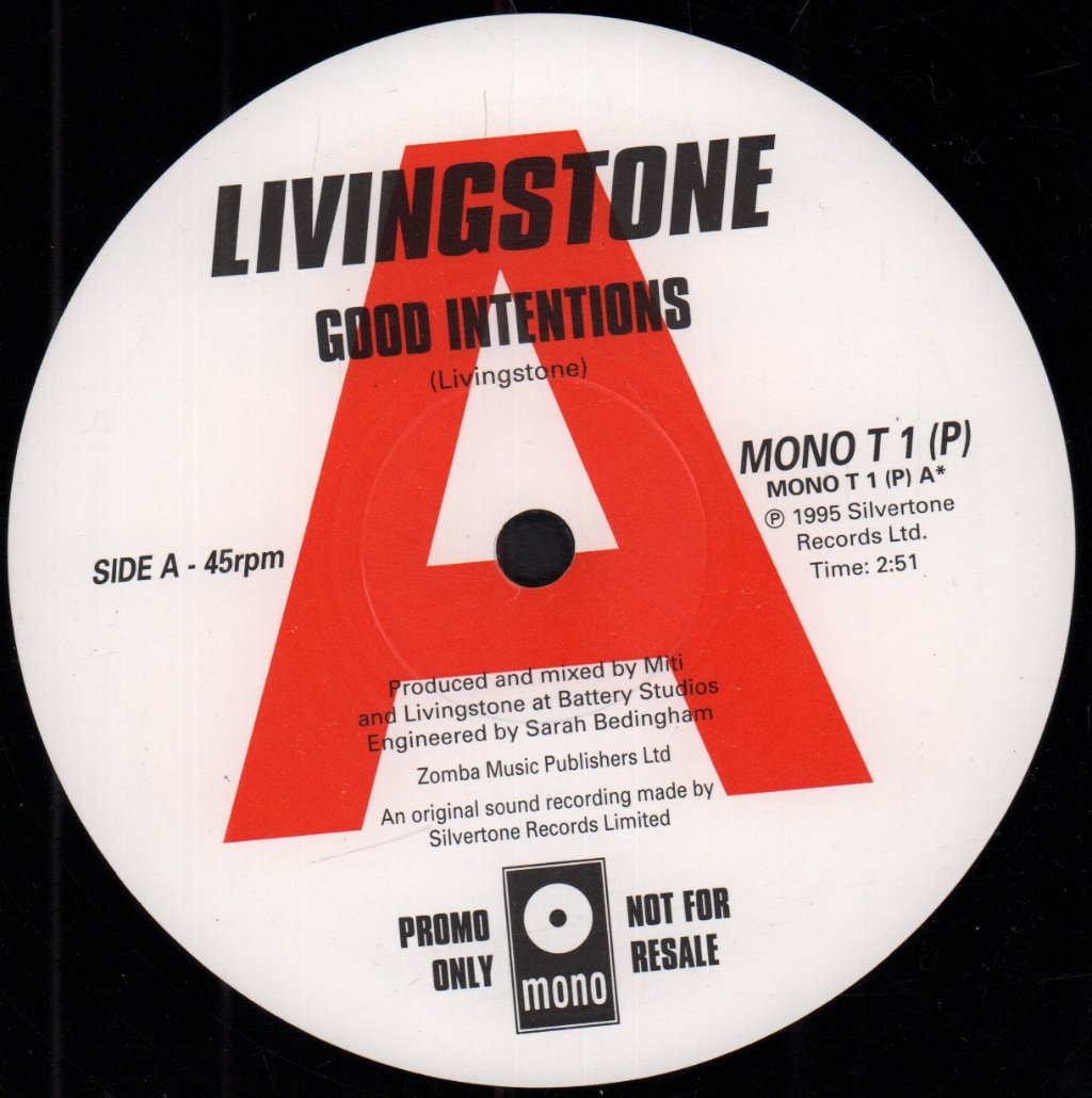 Livingstone - Good Intention - 10 Inch