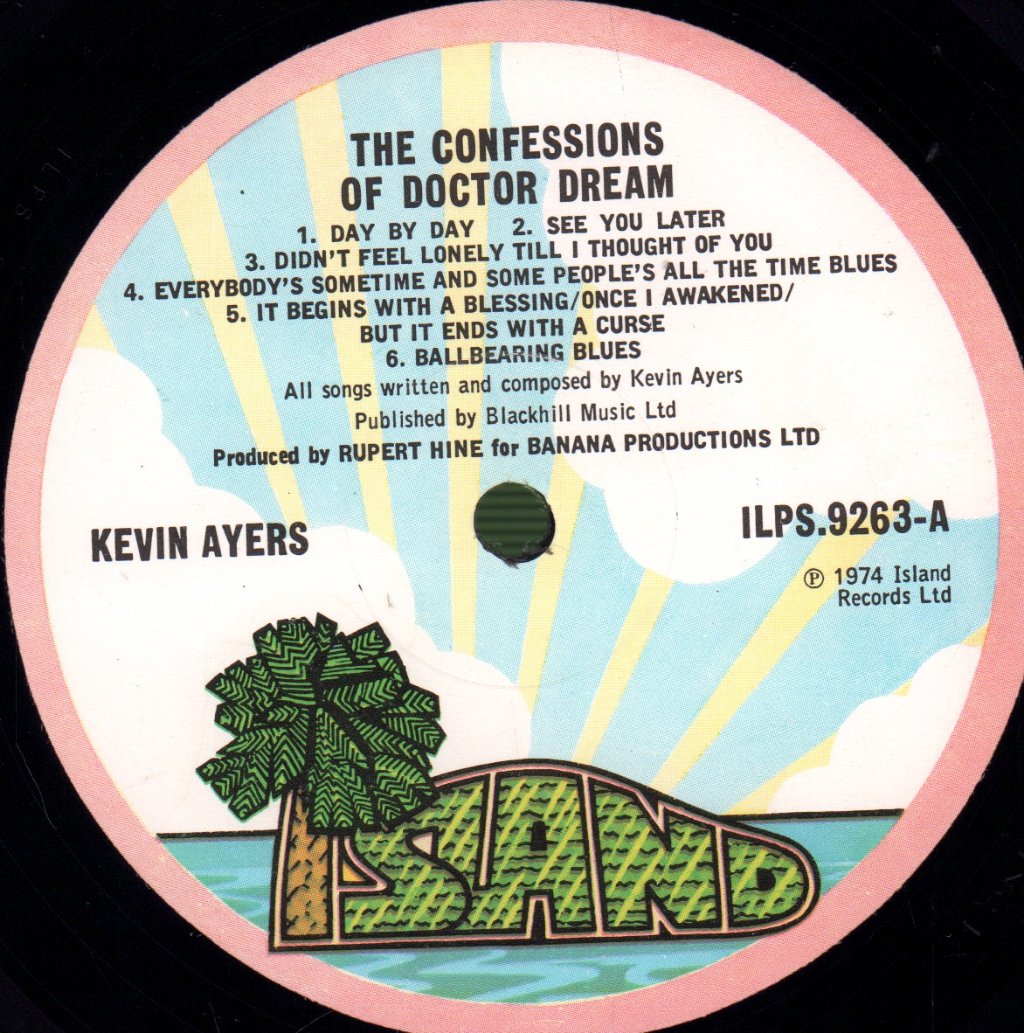 Kevin Ayers - Confessions Of Dr Dream - Lp