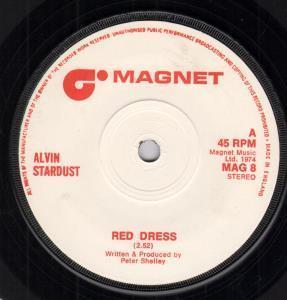 Alvin Stardust - Red Dress - 7 Inch