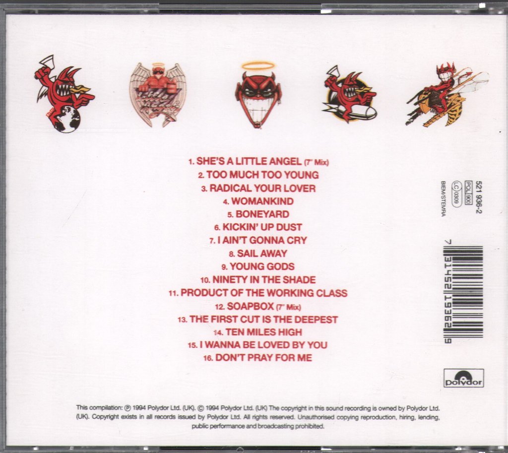 Little Angels - LIttle Of The Past - Cd
