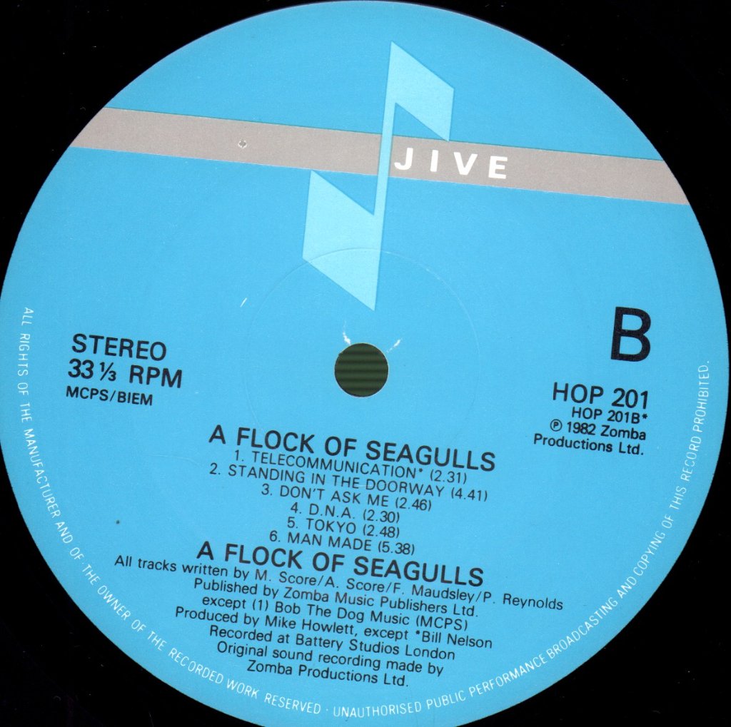 A Flock Of Seagulls - A Flock Of Seagulls - Lp