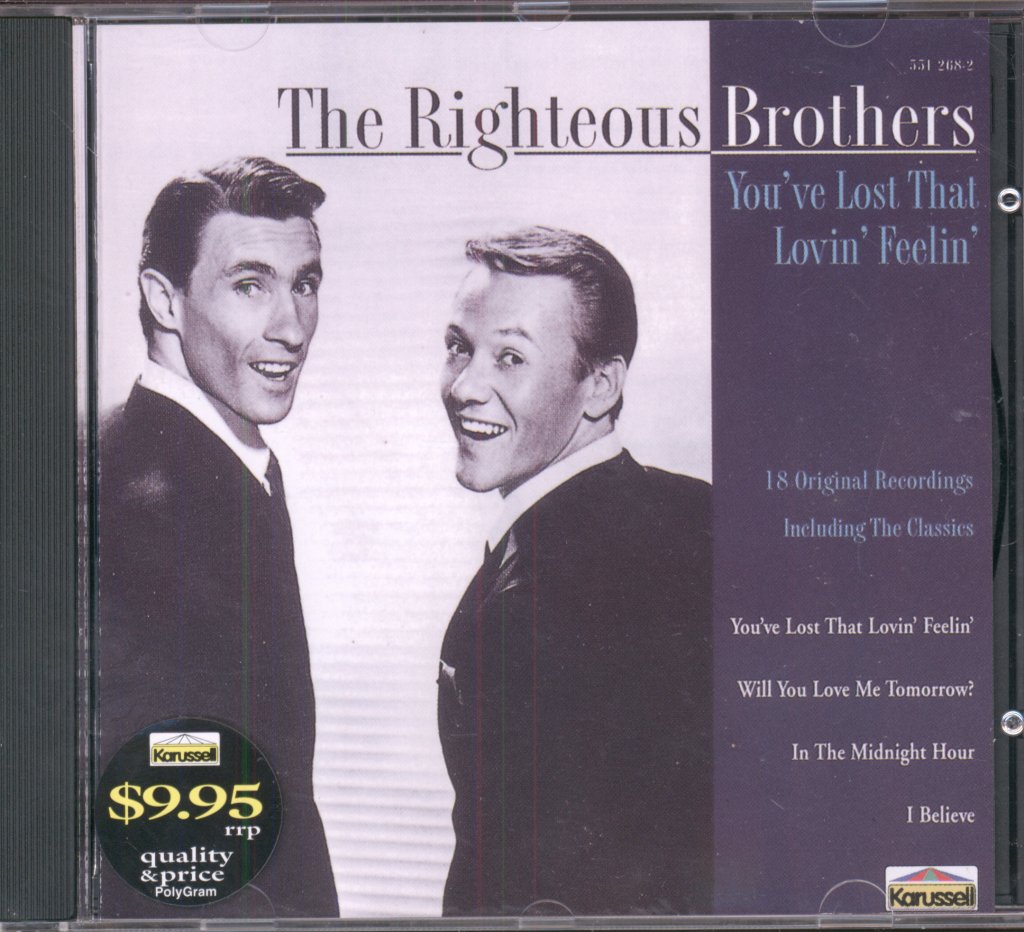 Righteous Brothers - You've Lost That Lovin' Feelin' - Cd