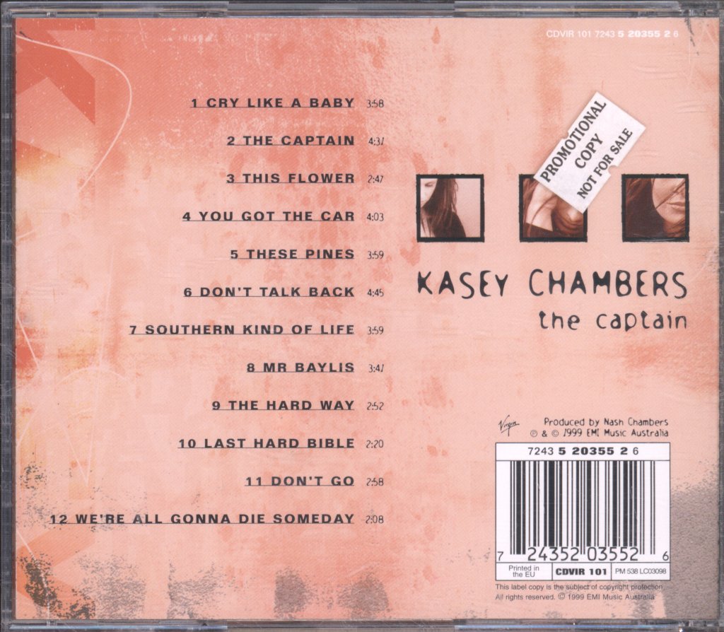 Kasey Chambers - Captain - Cd