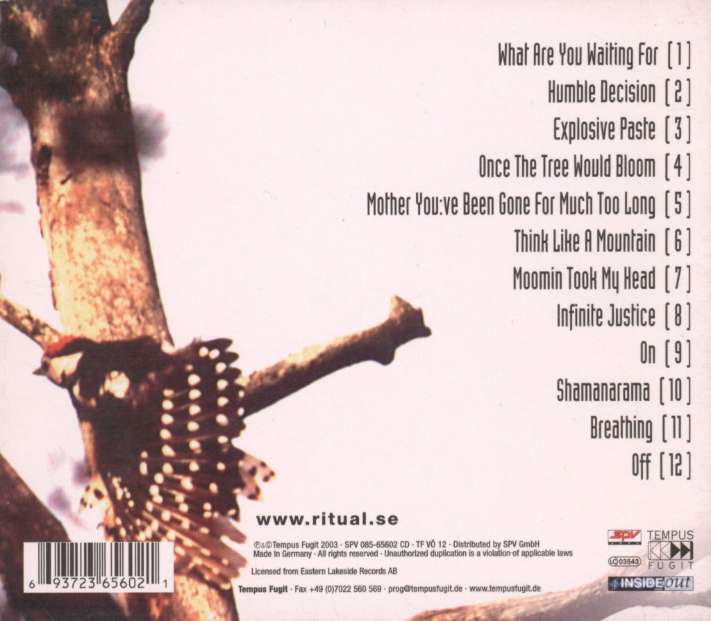 Ritual - Think Like A Mountain - Cd