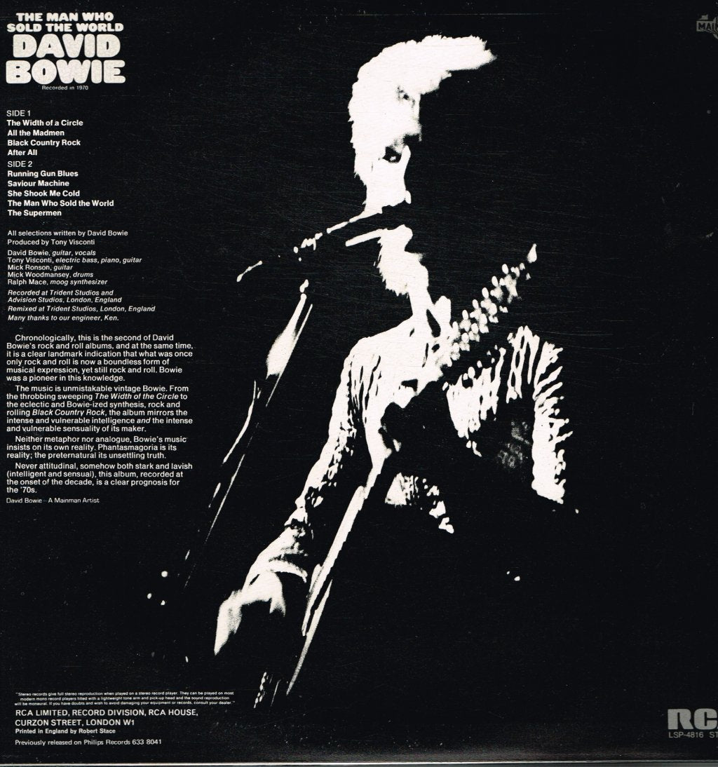 David Bowie - Man Who Sold The World - Lp
