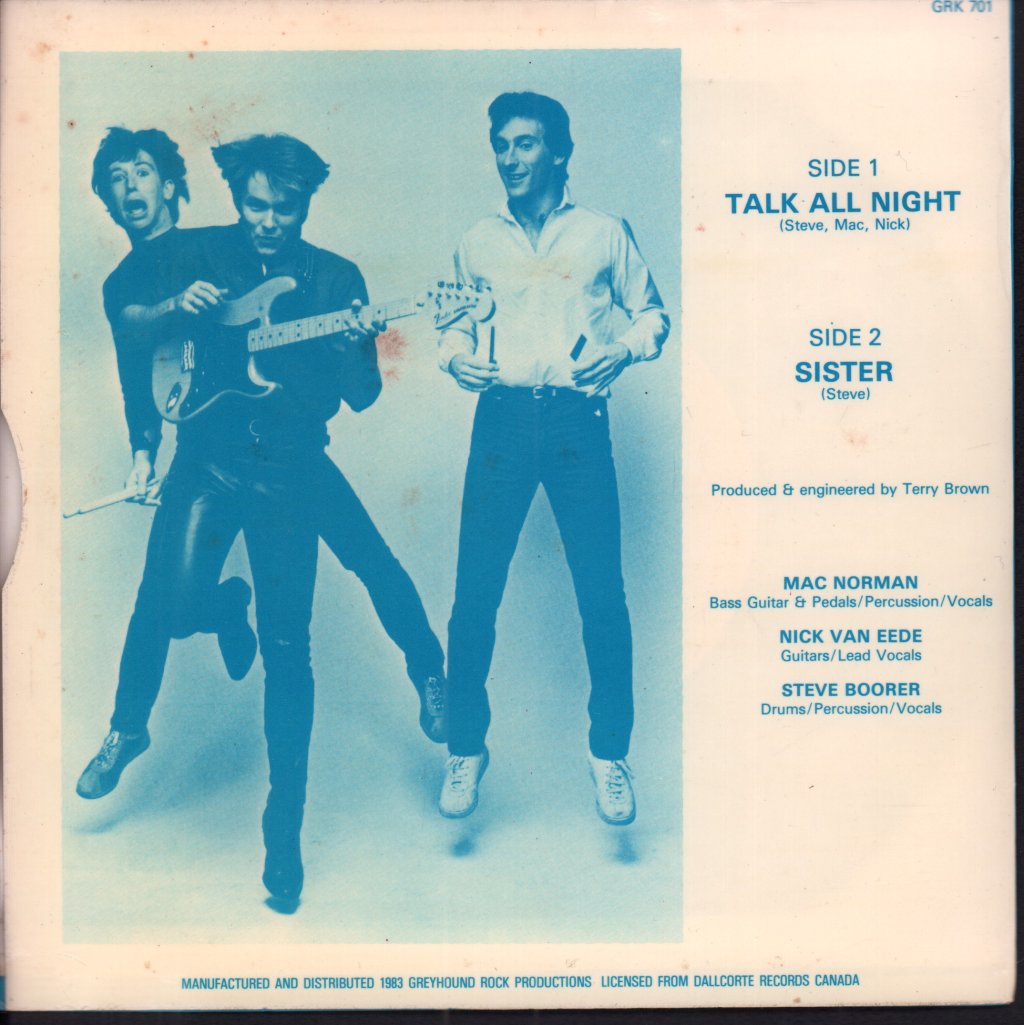 Drivers - Talk All Night - 7 Inch