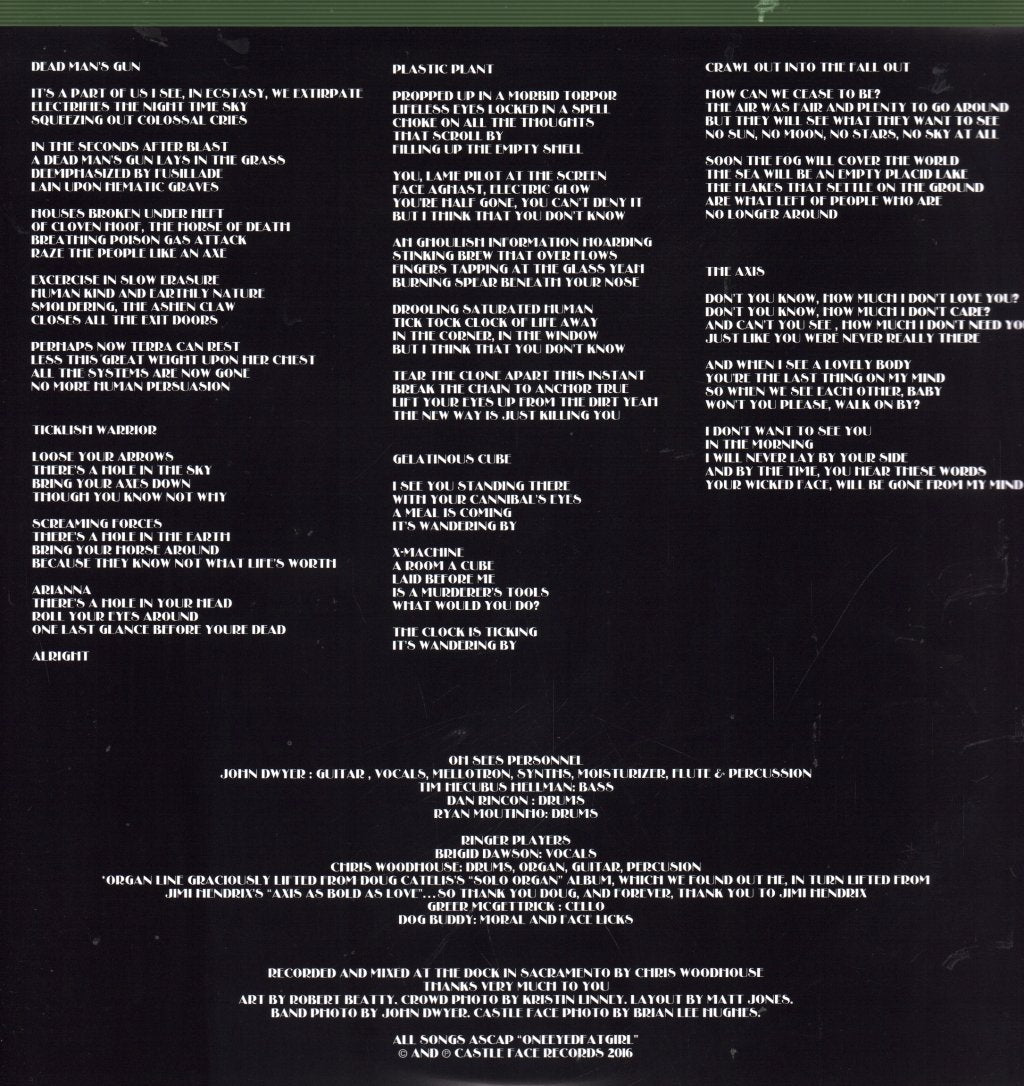 Thee Oh Sees - A Weird Exits - Lp