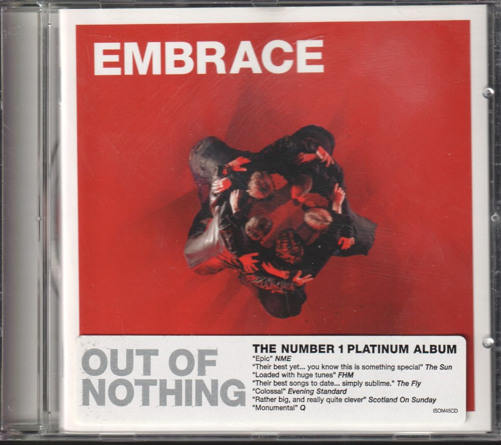 Embrace - Out Of Nothing - Cd