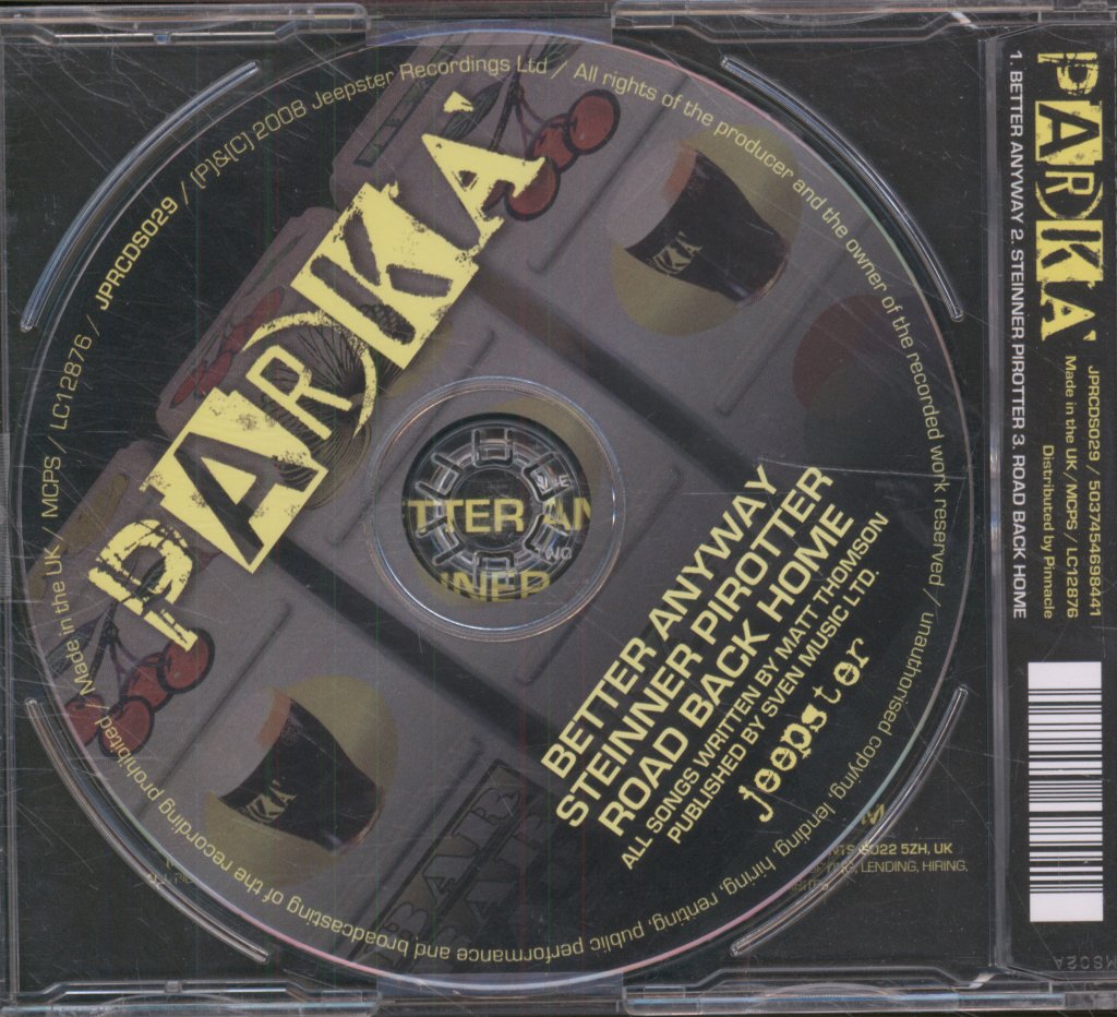 Parka - Better Anyway - Cd