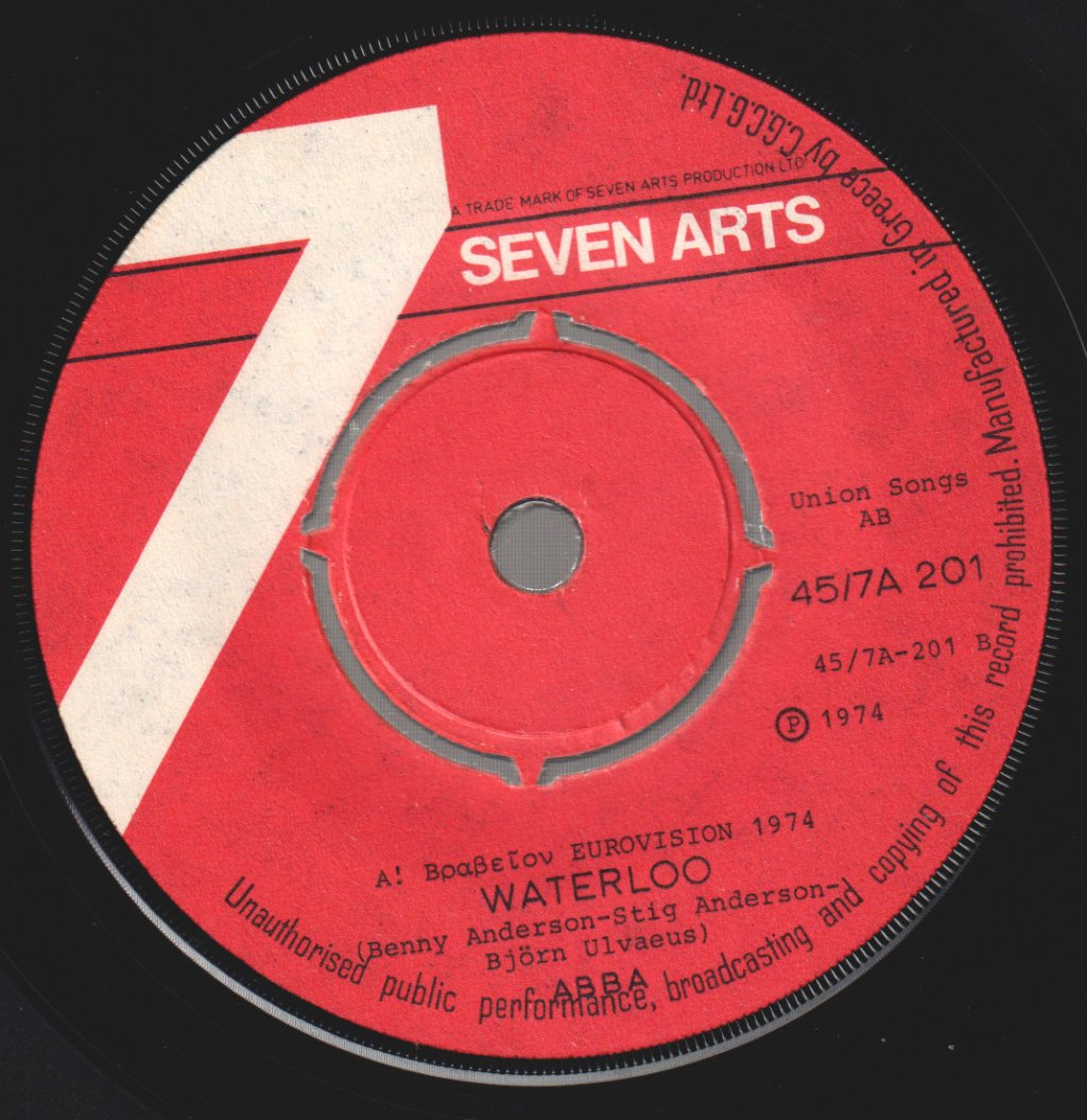 ABBA - Waterloo - 7 Inch