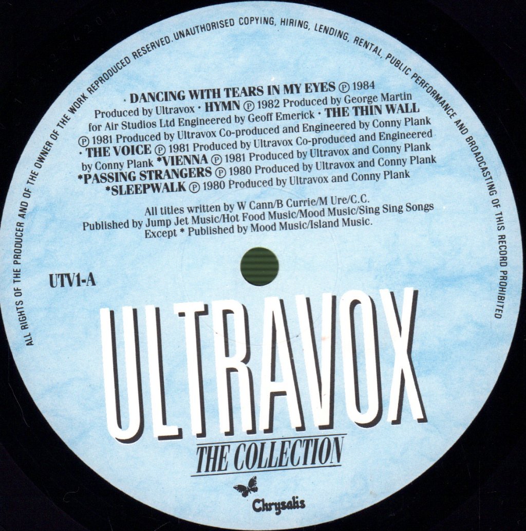Ultravox - Collection - Lp