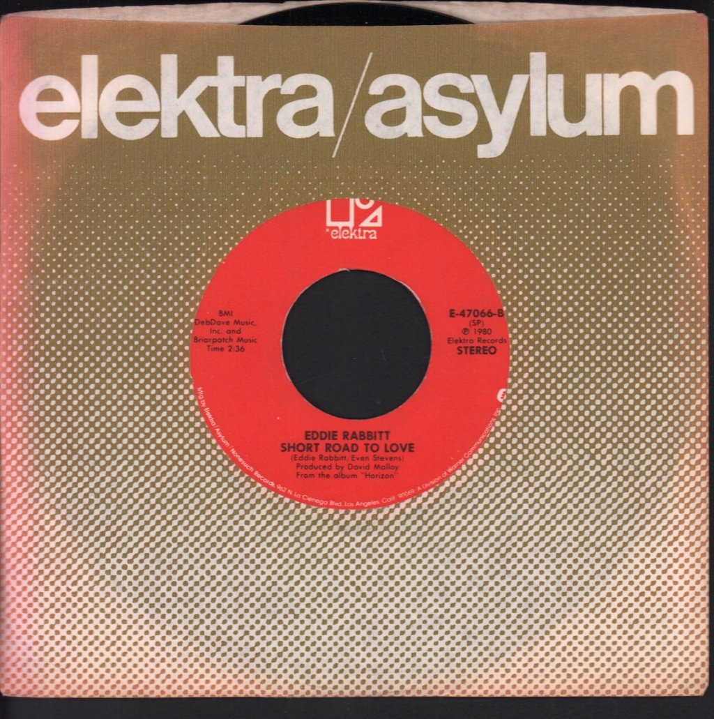 Eddie Rabbitt - I Love A Rainy Night - 7 Inch