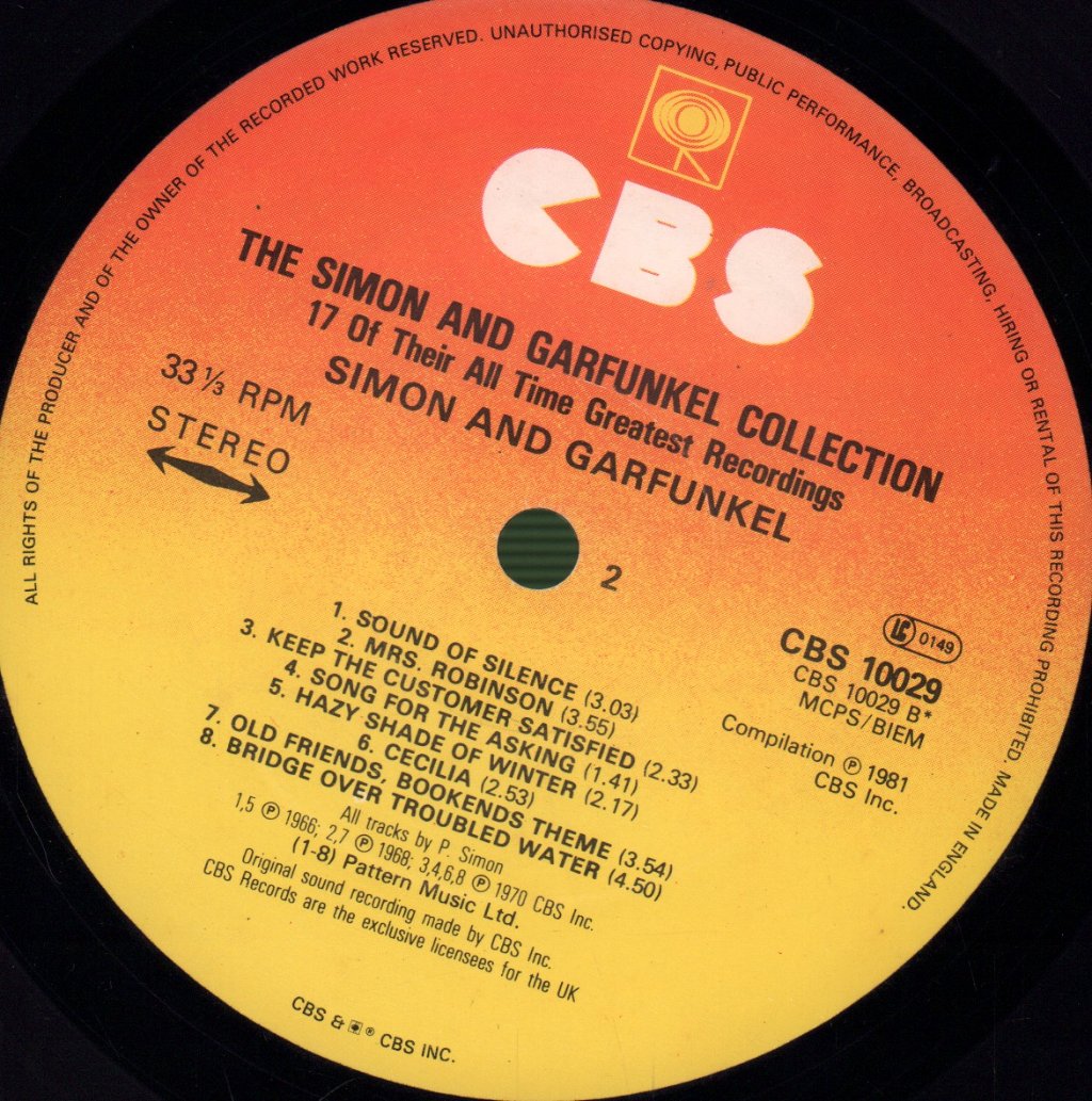 Simon And Garfunkel - Collection - Lp