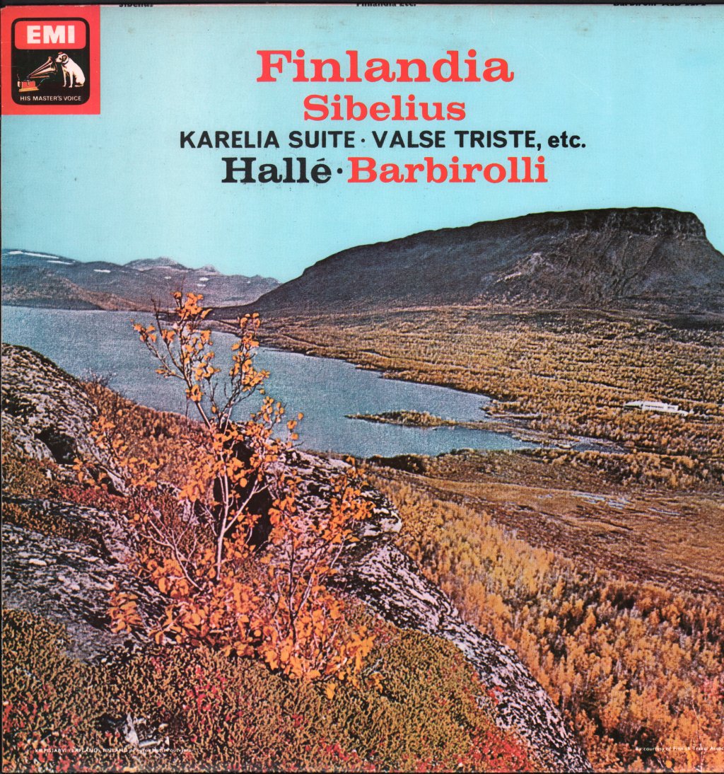 Sir John Barbirolli / Halle Orchestra - Sibelius - Finlandia - Lp