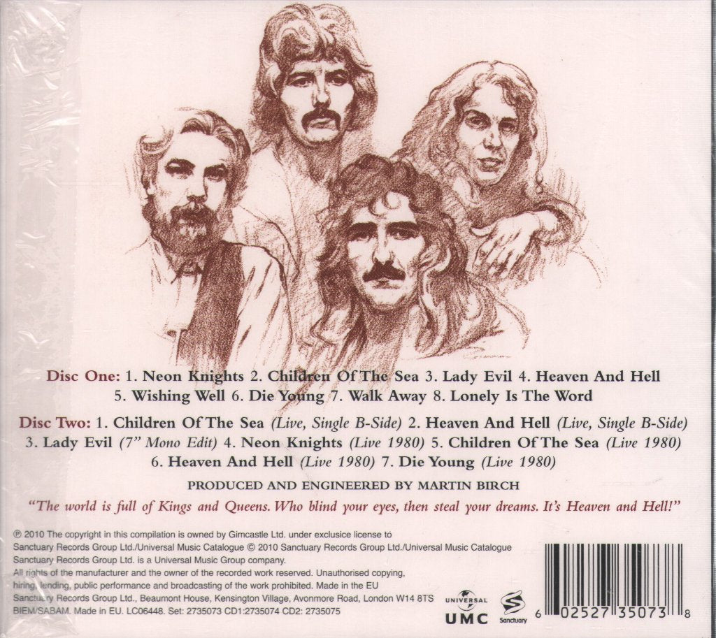 Black Sabbath - Heaven And Hell - Cd Set