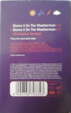 B'witched - Blame It On The Weatherman - Cassette