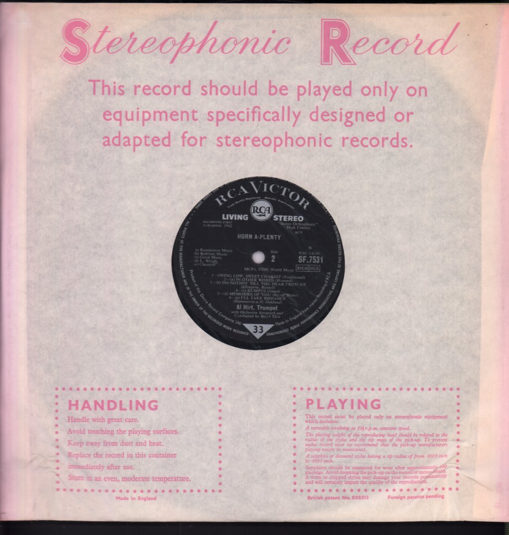 Billy May - Horn A-Plenty - Lp