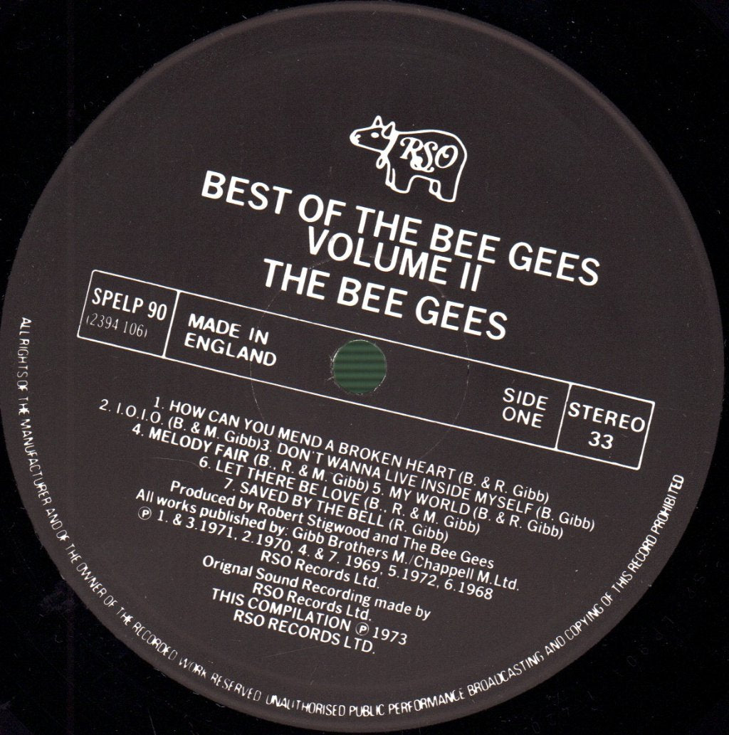Bee Gees - Best Of Bee Gees Vol. 2 - Lp