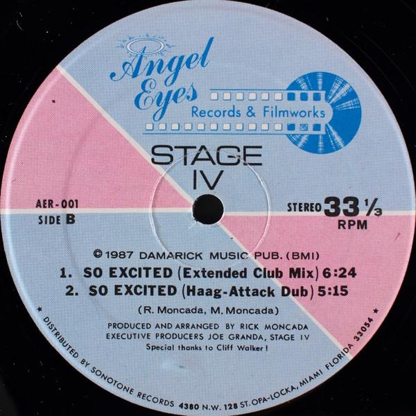 Stage Iv - So Excited - 12 Inch