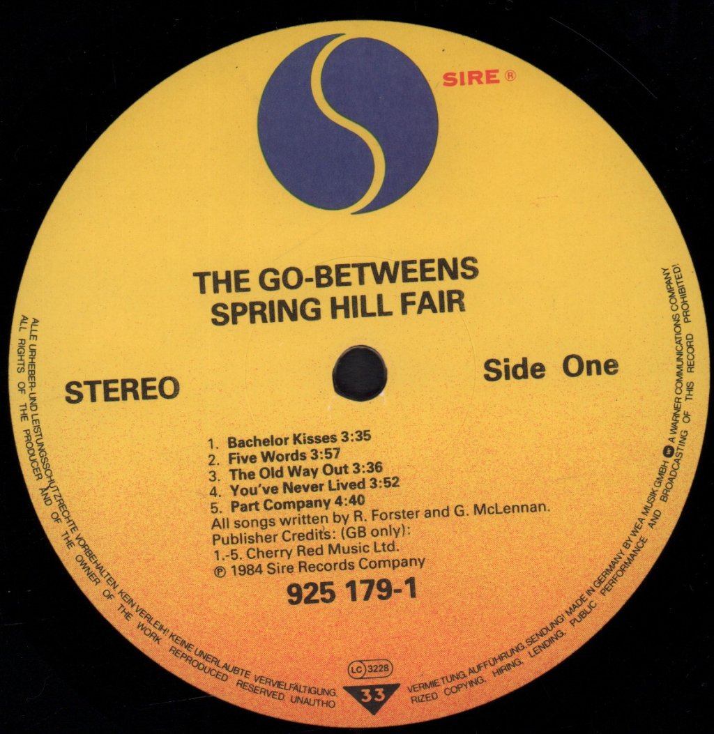 Go-Betweens - Spring Hill Fair - Lp