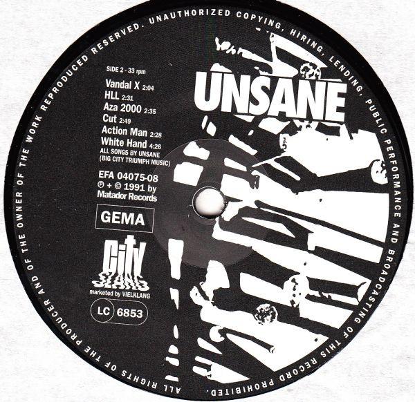 Unsane - Unsane - Lp