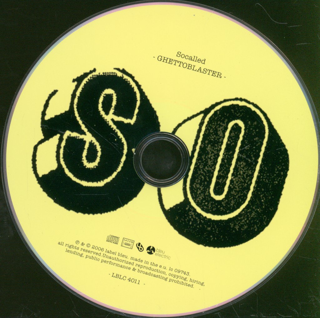 Socalled - Ghettoblaster - Cd