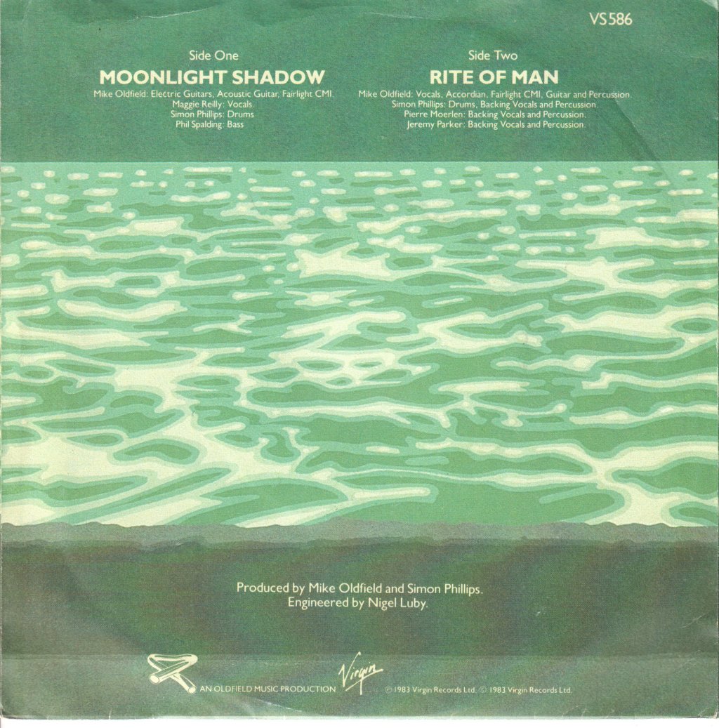 Mike Oldfield - Moonlight Shadow - 7 Inch