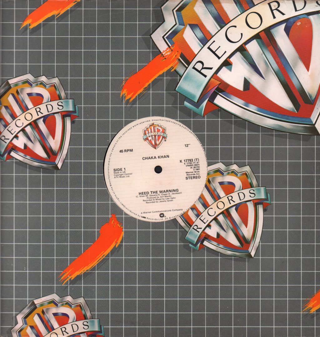 Chaka Khan - Heed The Warning / Night Moods - 12 Inch