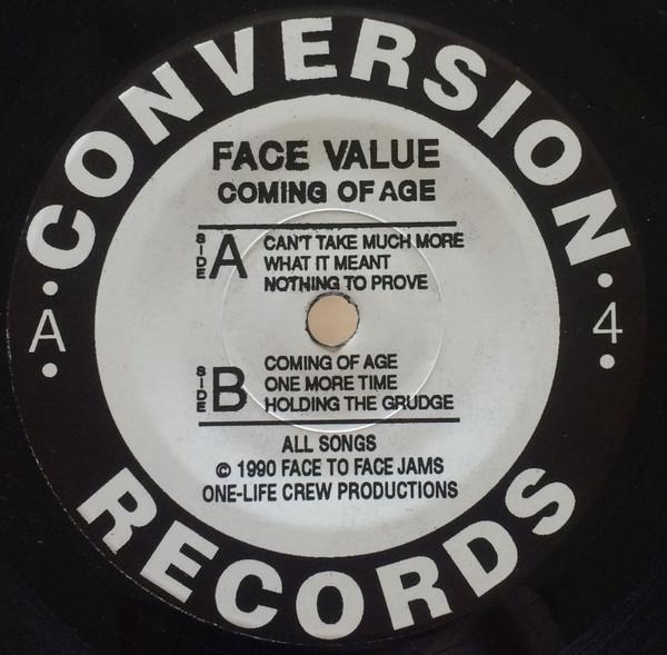 Face Value - Coming Of Age - 7 Inch