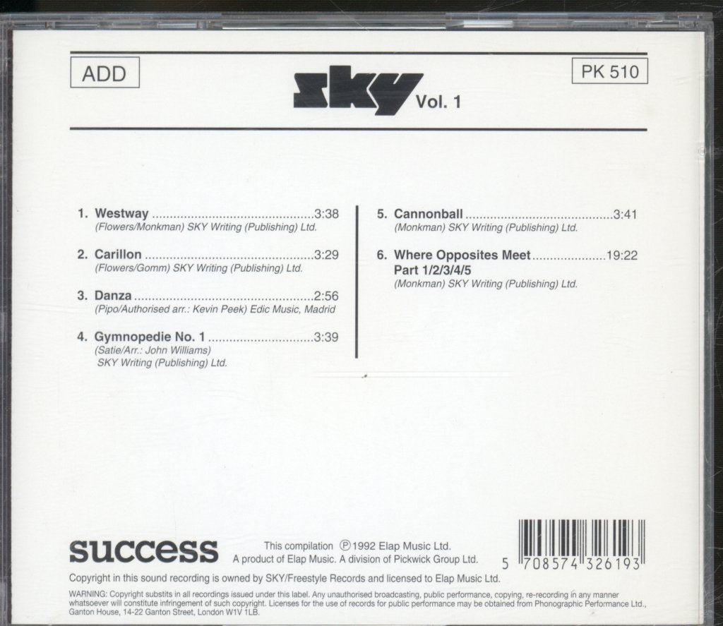Sky - Vol. 1 - Cd