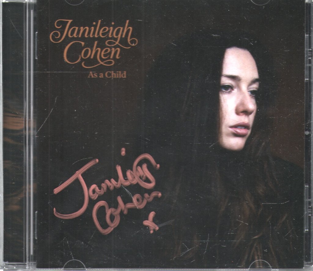 Janileigh Cohen - As A Child (Signed!) - Cd