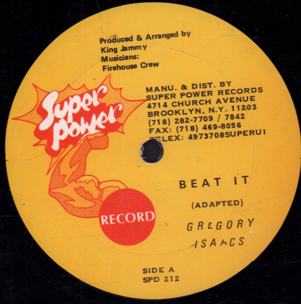 Gregory Isaacs - Beat It - 12 Inch