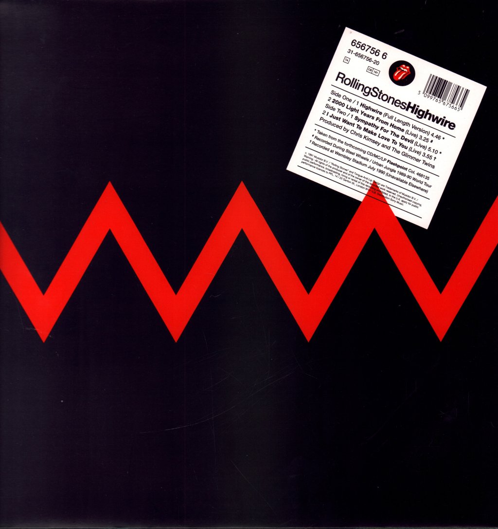 Rolling Stones - Highwire - 12 Inch