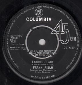 Frank Ifield - I Should Care - 7 Inch