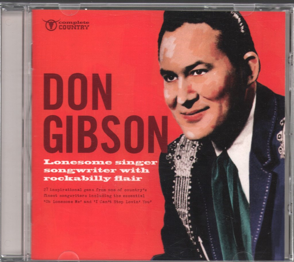 Don Gibson - Lonesome Singer Songwriter With Rockabilly Flair - Cd