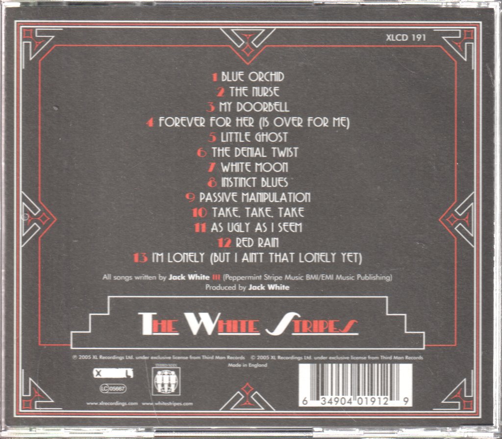White Stripes - Get Behind Me Satan - Cd