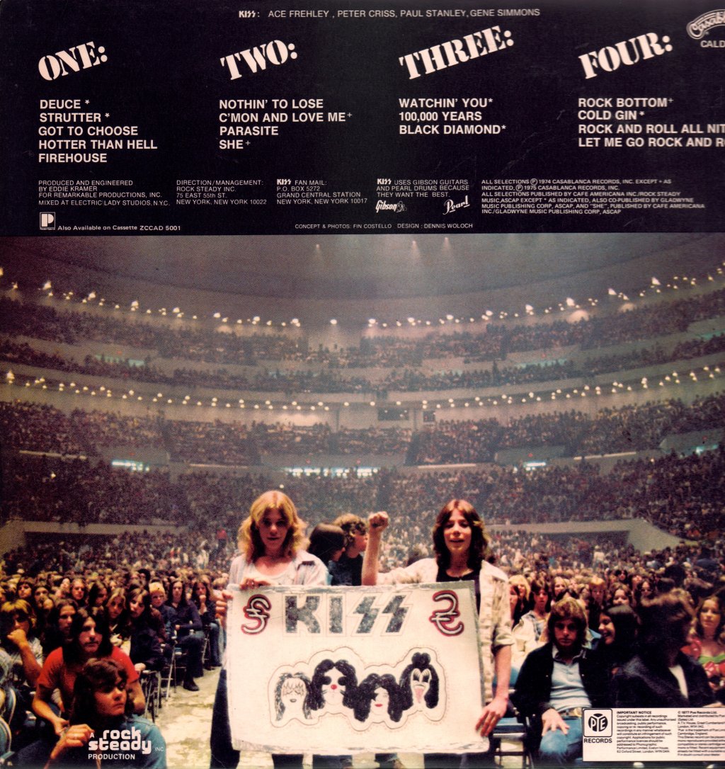 Kiss - Alive - Double Lp