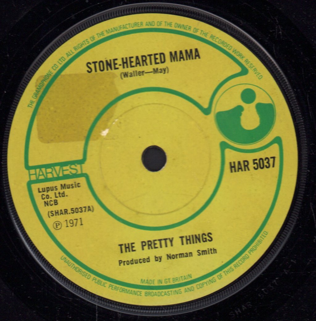 Pretty Things - Stone Hearted Mama - 7 Inch
