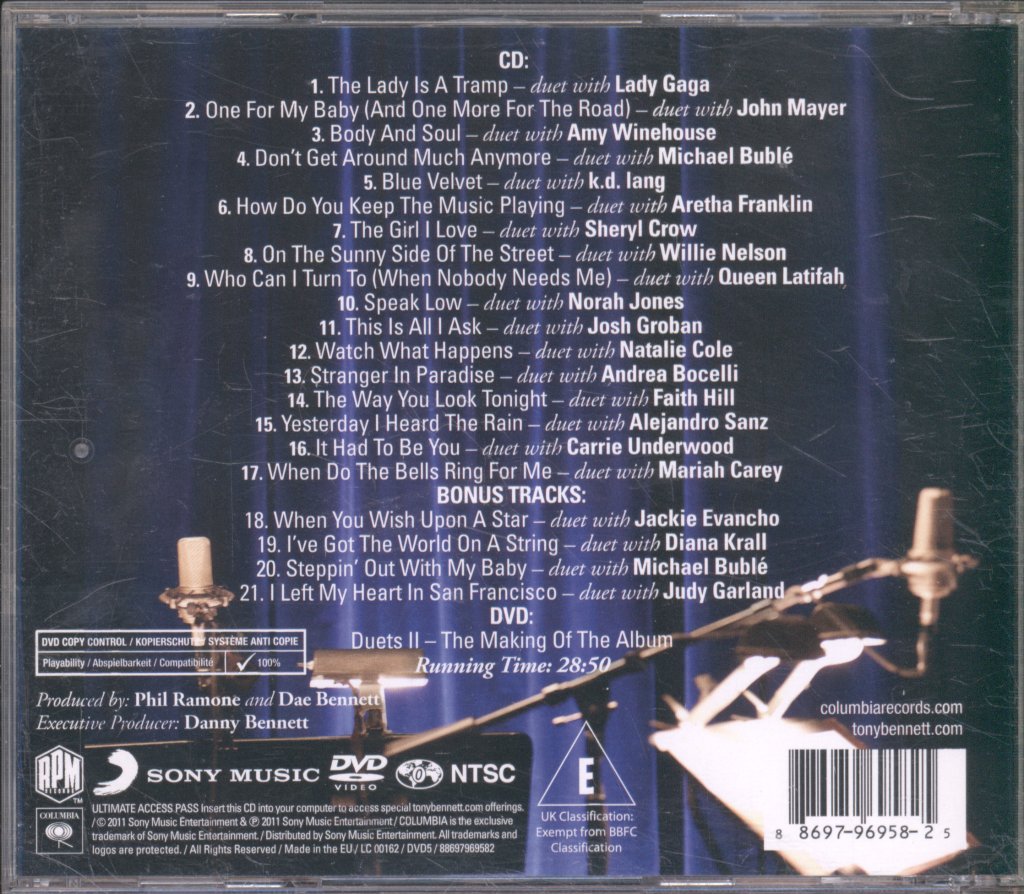 Tony Bennett - Duets II - Cd