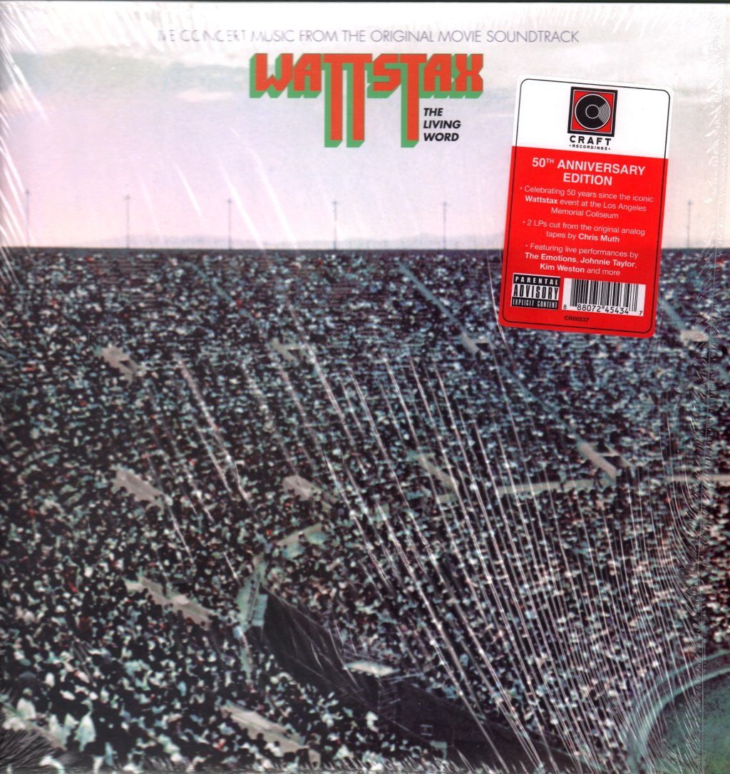 Various Artists - Wattstax: The Living Word - Double Lp