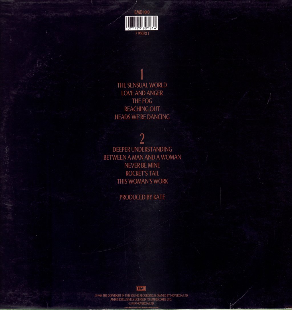 Kate Bush - Sensual World - Lp