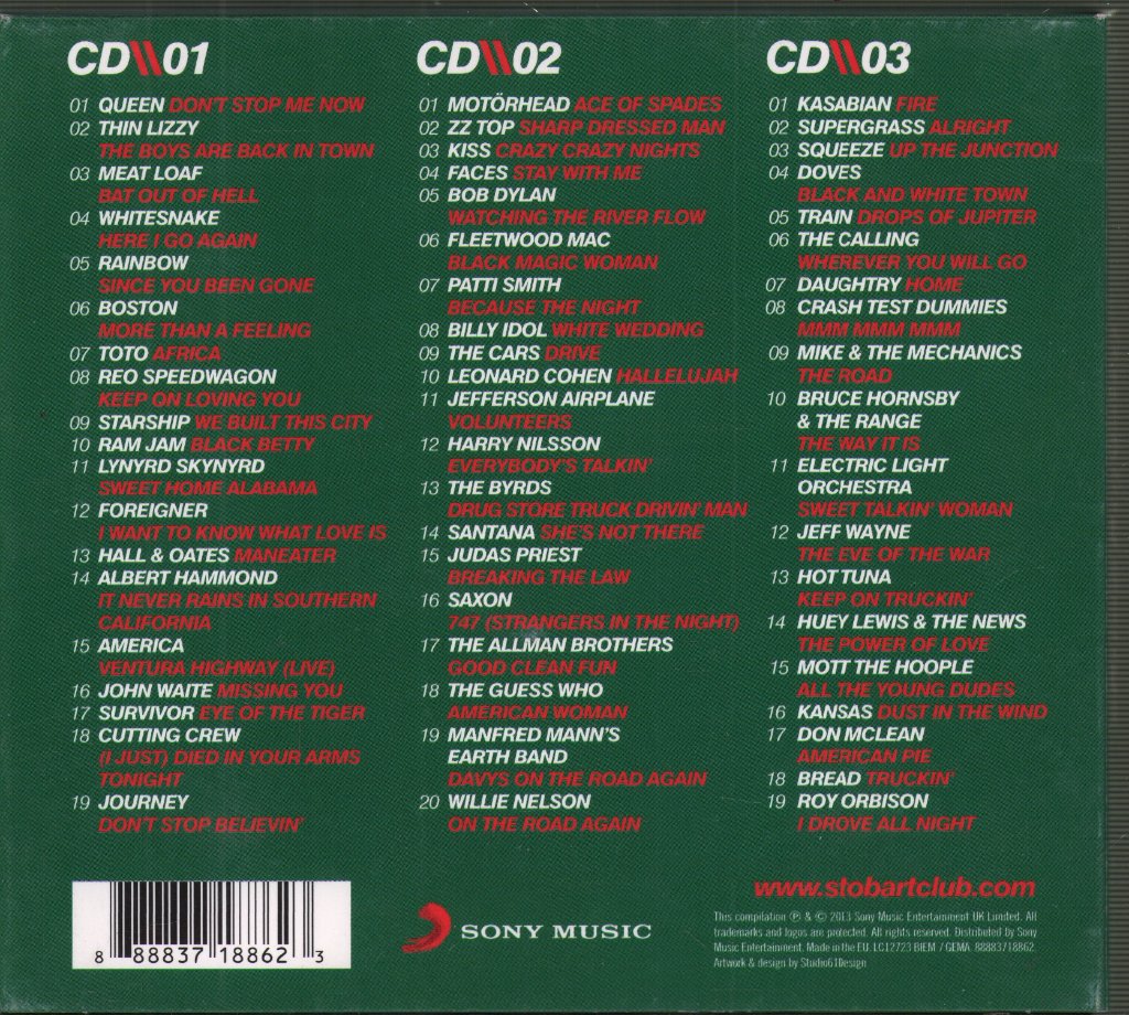 Various Artists - Eddie Stobart Trucking Songs - Triple Cd