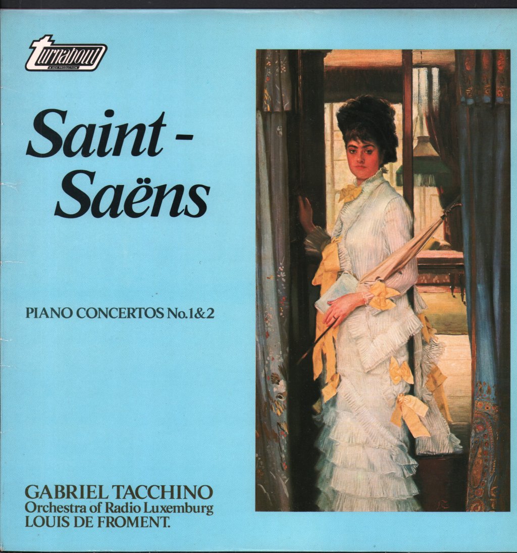 Gabriel Tacchino - Saint-Saens - Piano Concertos No. 1&2 - Lp